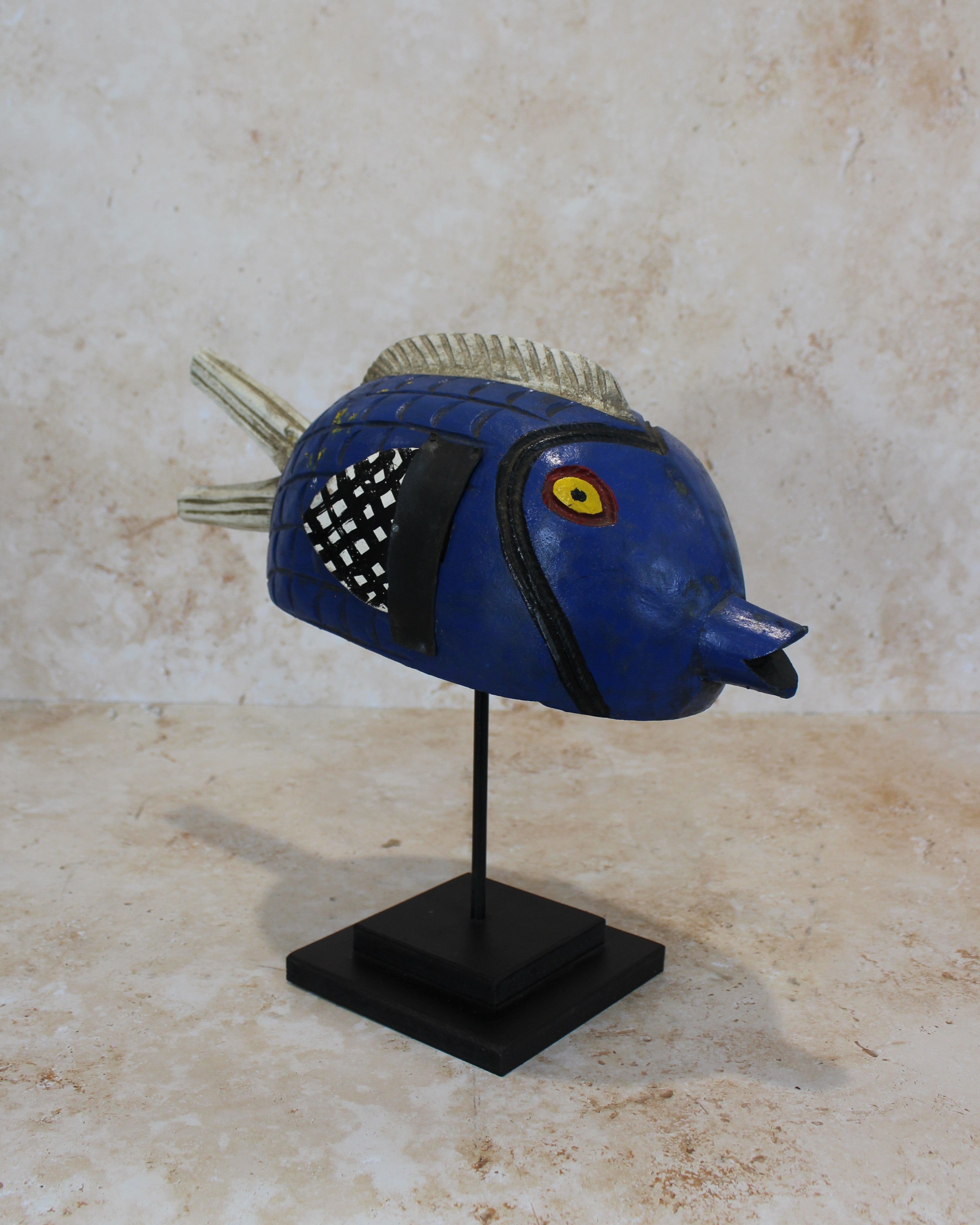 Mali Bozo Puppet Fish Blue - 175.1