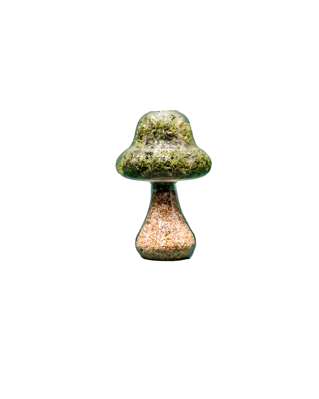 Moss Mushroom - Tall - Natural Stone