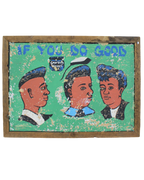 Vintage African Barber Sign - 138.1
