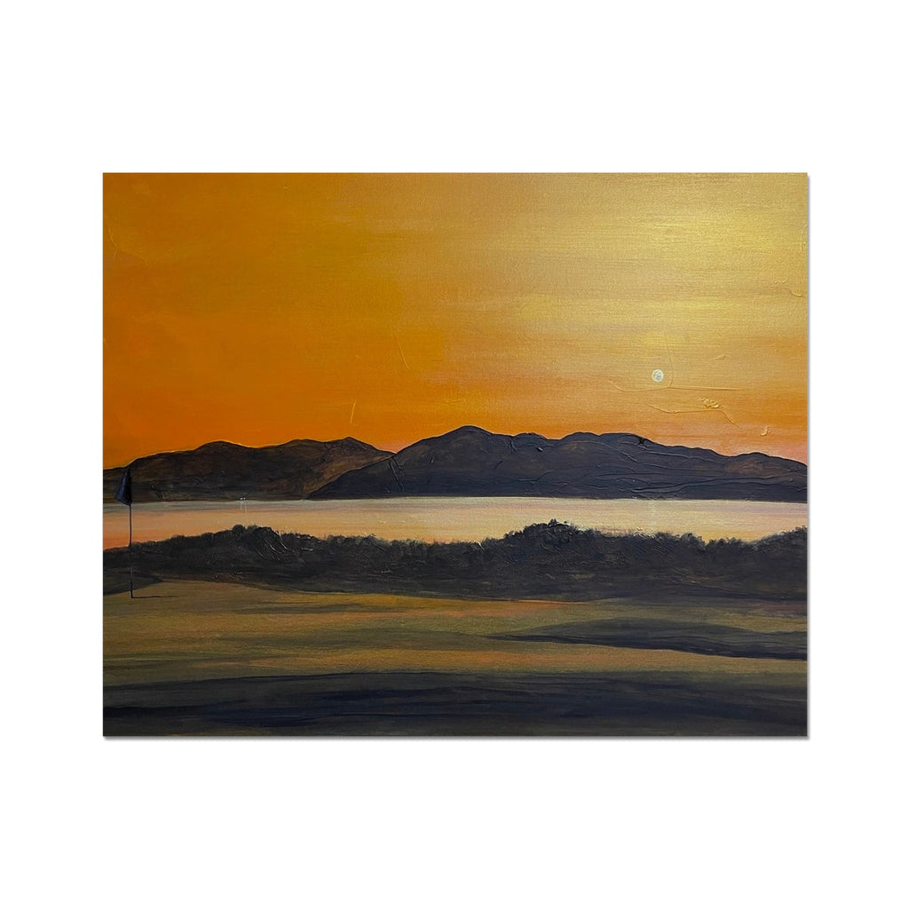 Royal Troon Golf Course 5th Green Artist Proof Collector Print