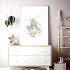 Safari Nursery Print | Set of 3 wall art prints