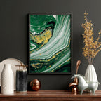 Wall abstract art | set of 3 Marble wall art prints