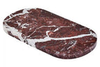 Salmo Oval Red Marble Serving Board - Nest UK