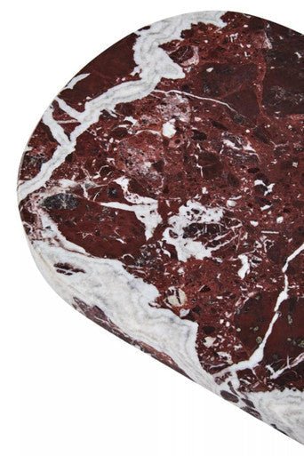 Salmo Oval Red Marble Serving Board - Nest UK