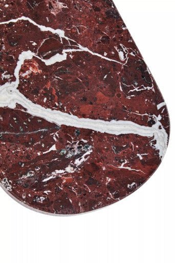 Salmo Oval Red Marble Serving Board - Nest UK