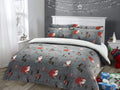 OLIVIA ROCCO Duvet Set Santa Christmas Presents Reversible Teddy Fleece Soft Warm With Faux Fur Bedding OEKO TEX Certified