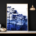 Scandi art prints | set of 3 Bedroom wall art