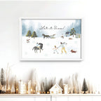 Home decoration of Christmas | wall art print