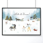 Home decoration of Christmas | wall art print