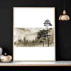 Scandinavian wall decor | set of 3 framed wall art