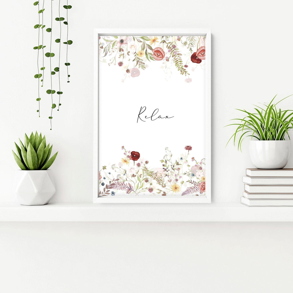 Art for bathroom wall | set of 3 Shabby Chic wall art