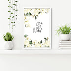 Wall art bathroom | set of 3 framed bathroom prints