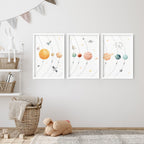 Space Posters | Set of 3 wall art prints
