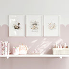 Swan Print | Set of 3 wall art prints