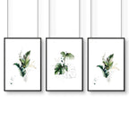 Large pictures for the living room | set of 3 framed wall art