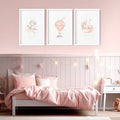Unicorn Art | Set of 3 wall art prints
