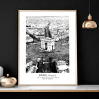 Vintage posters travel | set of 3 Paris wall art prints
