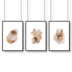 Office wall picture | set of 3 framed wall art