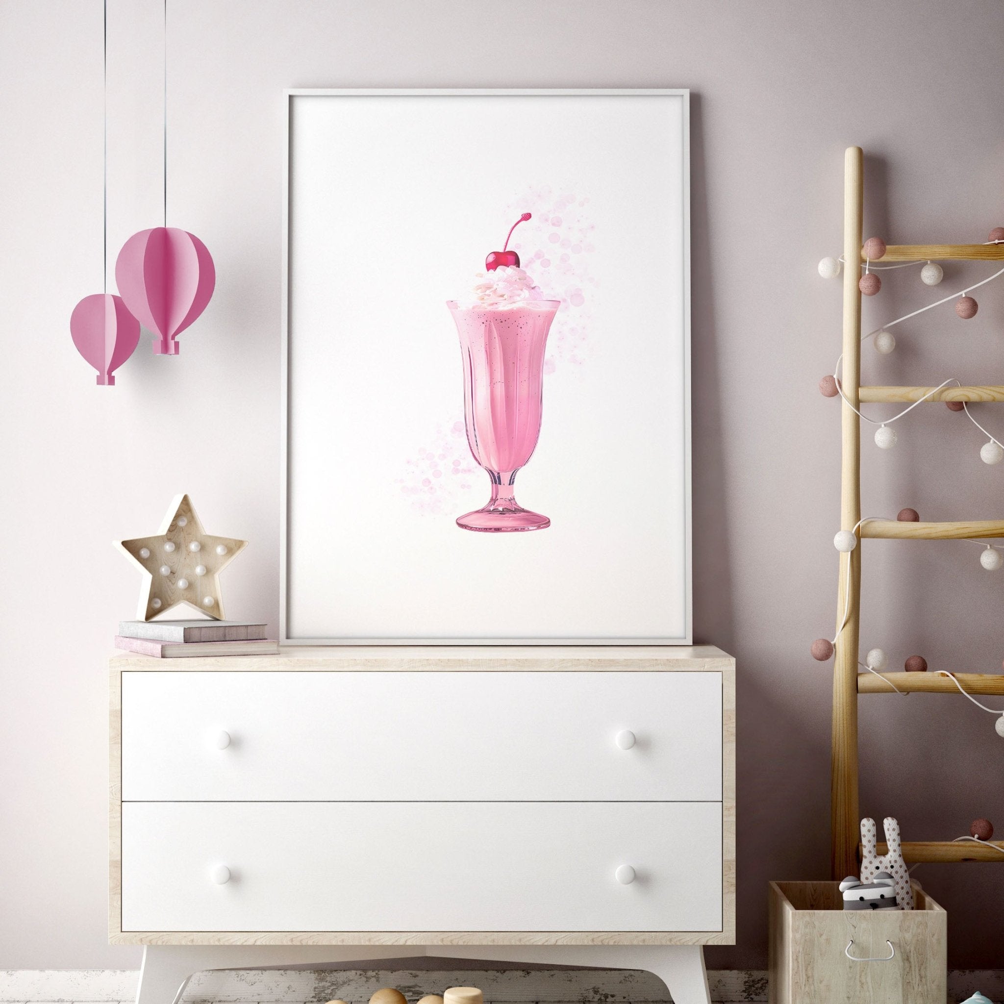 Wall Art Cool For Girls | Set of 3 Pop Wall art Prints