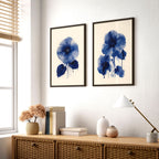 Wall Art For Hallways | Set of 2 Botanical Wall art Prints