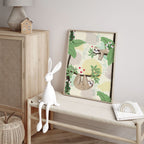 Wall art decor for nursery | set of 2 Sloth wall art prints