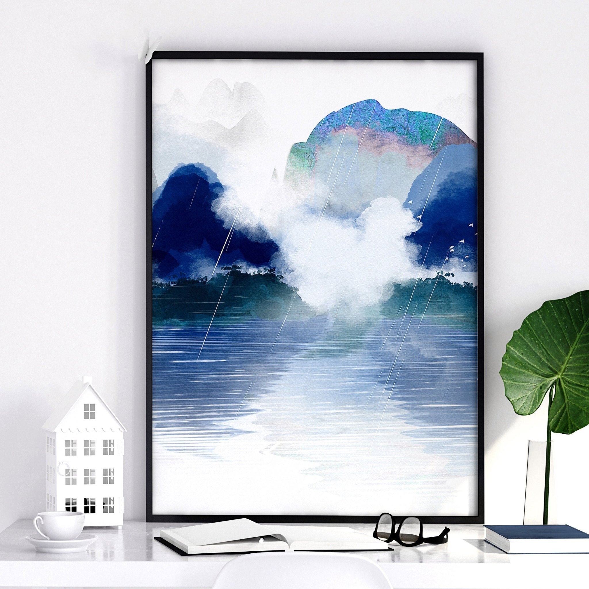 Wall decorations office | set of 3 wall art prints