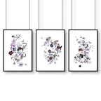 Bedroom wall picture | set of 3 prints for bedroom walls