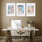 Wall Art Large | Set of 3 Beach Decor Wall art Prints