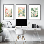 Wall Art Pictures | Set of 3 Beach Decor Wall art Prints