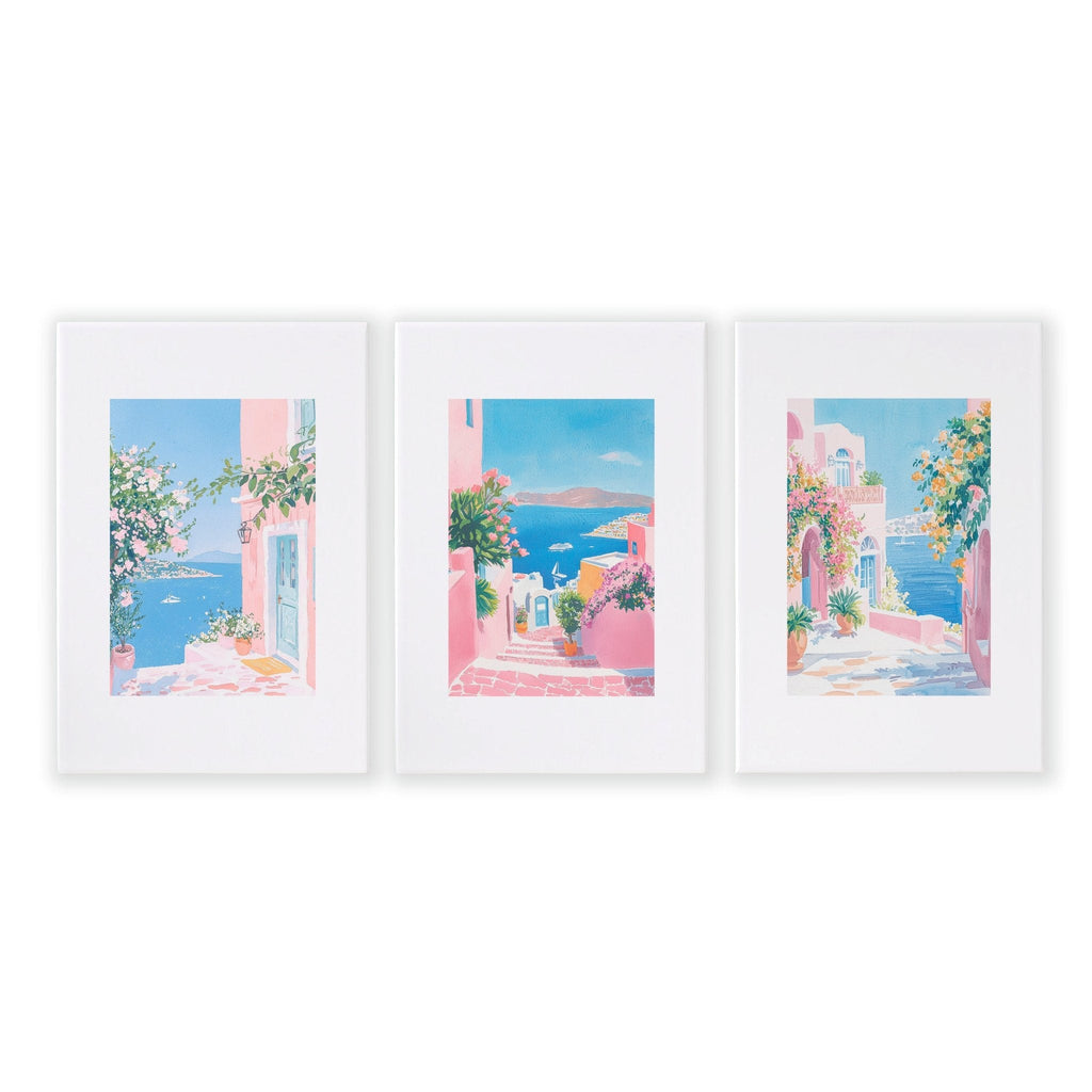 Wall Paintings In Living Room | Set of 3 Beach Decor Wall art Prints