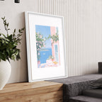 Wall Paintings In Living Room | Set of 3 Beach Decor Wall art Prints