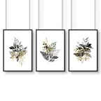 Framed pictures living room | set of 3 wall art