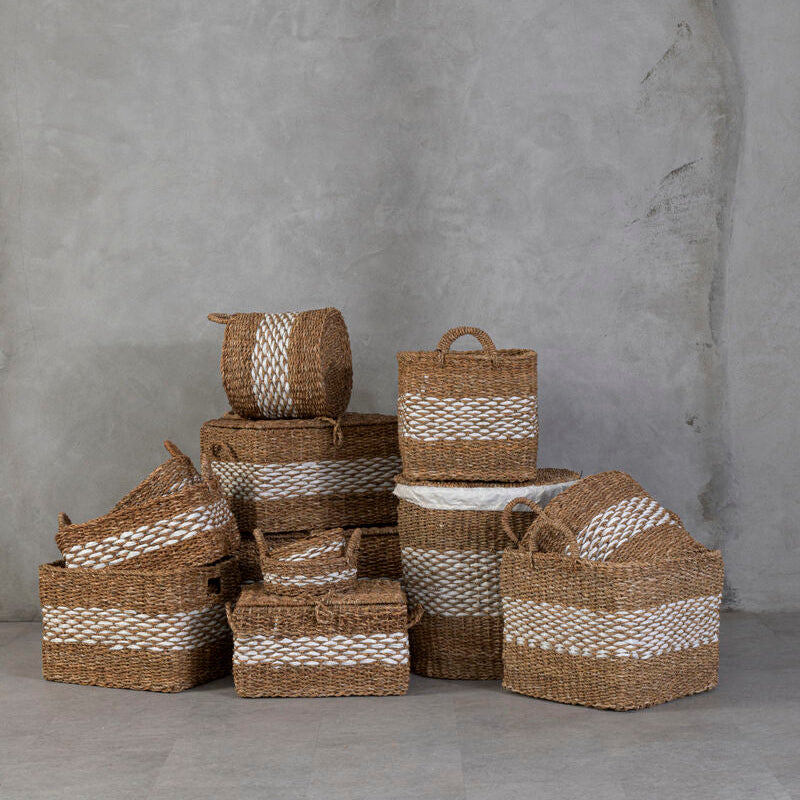 Lidi Rectangular Seagrass Basket