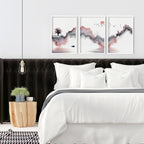 Zen Themed Room decor | set of 3 wall art prints